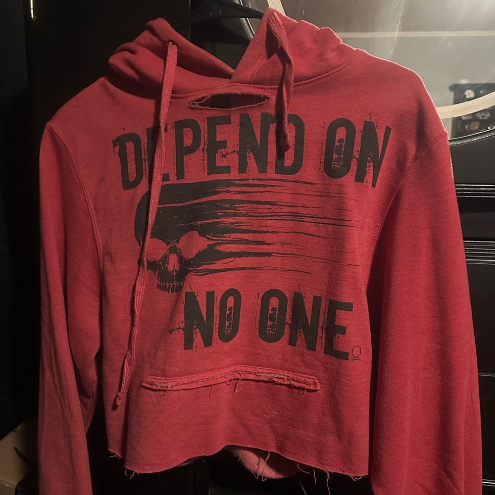 Depend on no one extra small sweatshirt